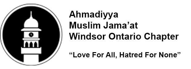 Ahmadiyya Muslim Jama'at Windsor Ontario Chapter